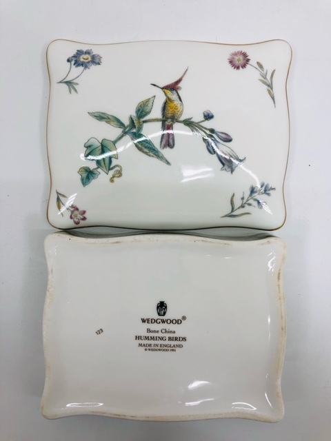 UWA(8971) WEDGWOOD HUMMING BIRDS トランプケース_画像3