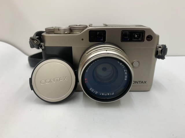 【7273】CONTAX　コンタックス　G1　 Planar 2/35 carl zeiss 46ｍｍ　フィルムカメラ・レンズ　動作未確認_画像1