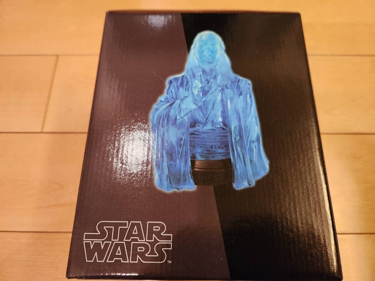 ★未開封/未使用 STAR WARS ジェントルジャイアント STAR WARS HOLOGRAPHIC クワイ=ガン・ジン コレクティブル ミニバスト 700体限定★の画像2