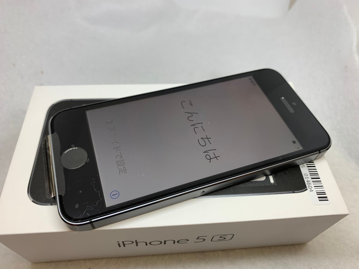 ★送料無料★新品★SoftBank★A1453iPhone5S 16GB★グレイ★1525014604★SYS★03/03