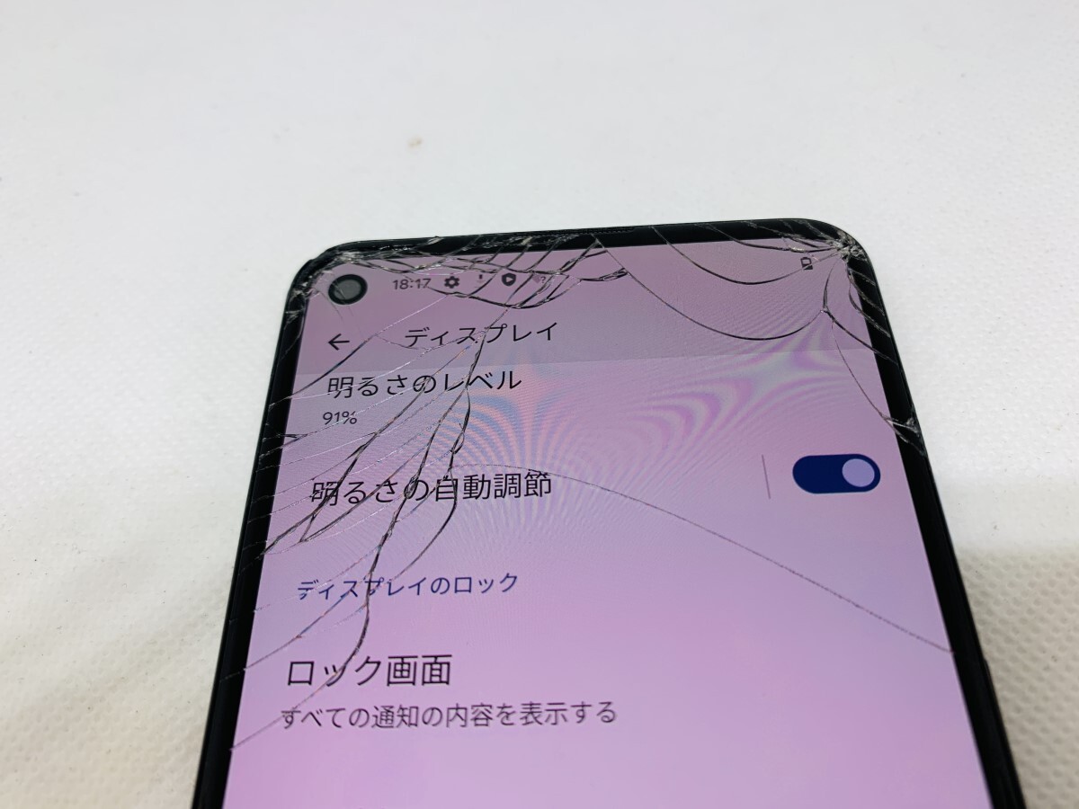 ★送料無料★ジャンク★SoftBank★Pixel 4a(5G)★ブラック★3426000620★SYS★03/26_画像2