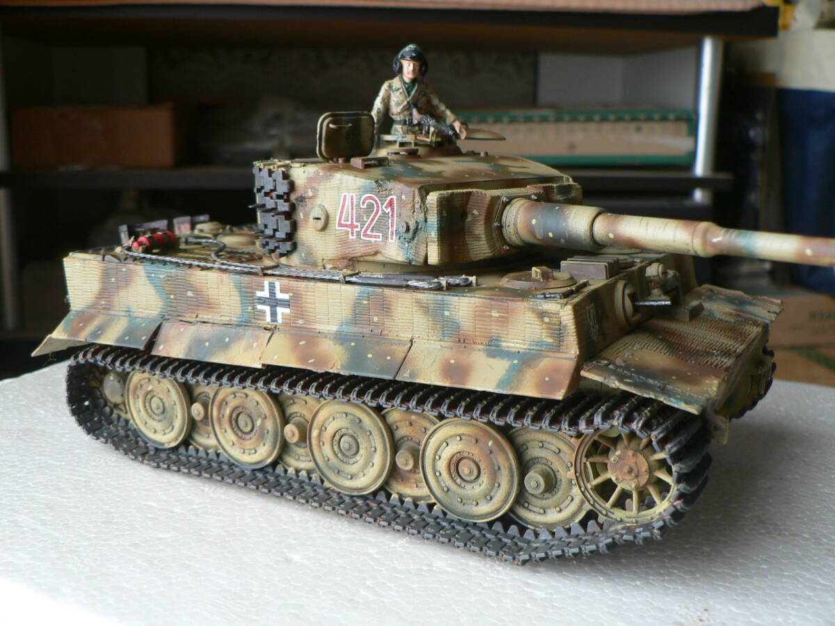 1/35 イタレリ製　ドイツタイガーⅠ型（後期仕様）_画像6