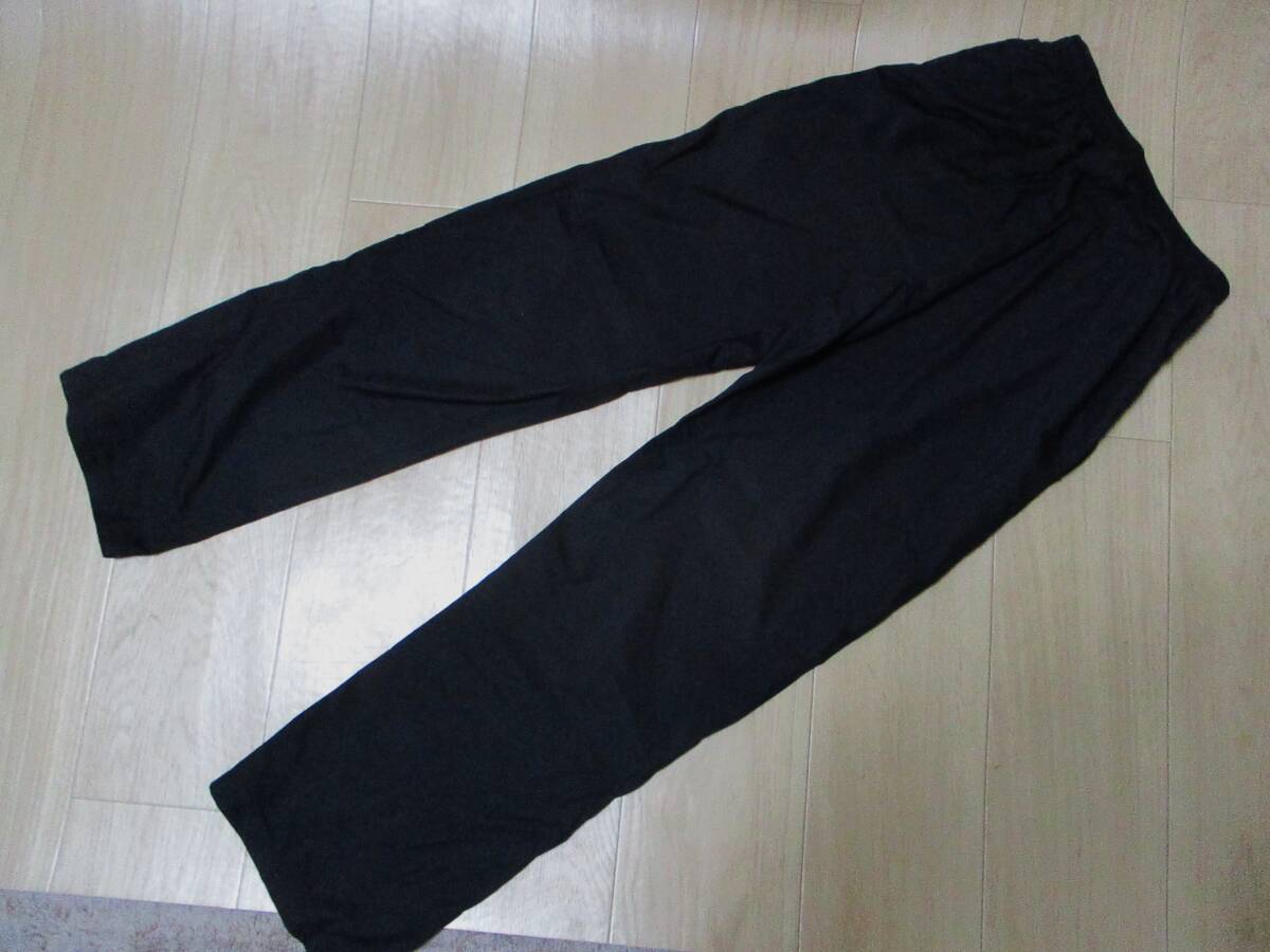 ナイキ ランニング・裾ファスナー付きウインドパンツ・黒色・サイズSの画像4