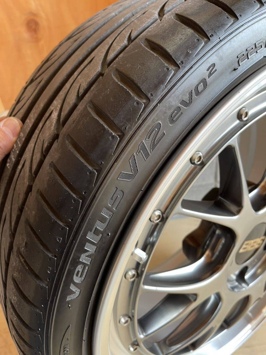 BBS LM-R チャンピオンエディション19インチ8.5ET38PCD112タイヤホイール4本セットの画像7