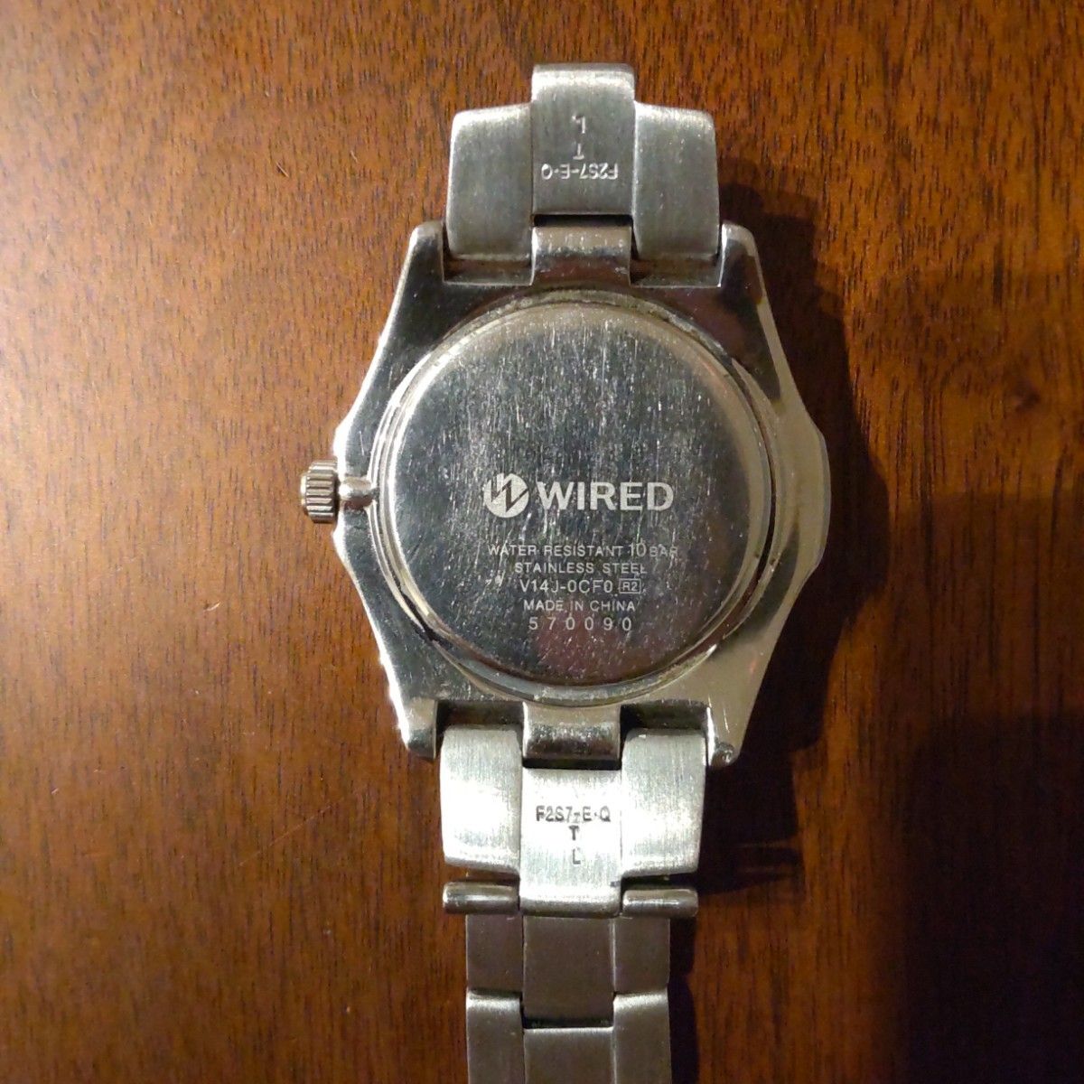 最終お値下げ SEIKO セイコー クロノグラフ ソーラー WIRED V14J-0CF0 腕時計