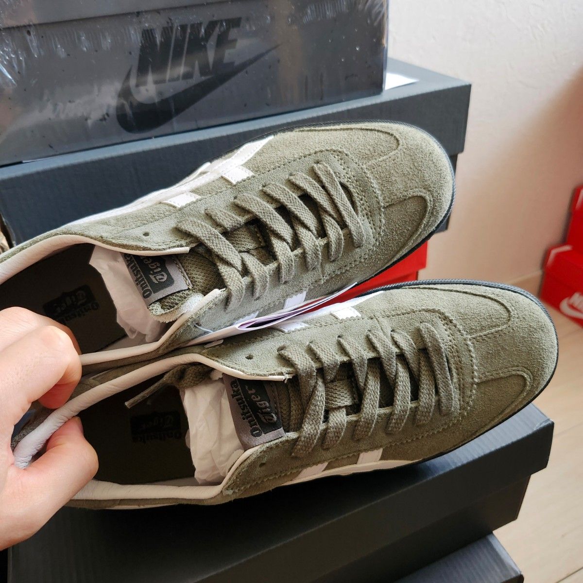 日本未発売 OnitsukaTiger Tokuten Green オニツカタイガー 日本未発売 OnitsukaTiger Tokuten Green オニツカタイガー