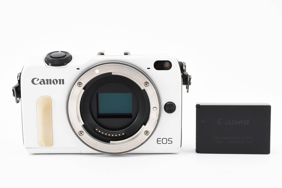 7072円 ☆良品☆ キャノン CANON EOS M2 ホワイト ☆バッテリー 7072円 ☆良品☆ キャノン CANON EOS M2 ホワイト ☆バッテリー