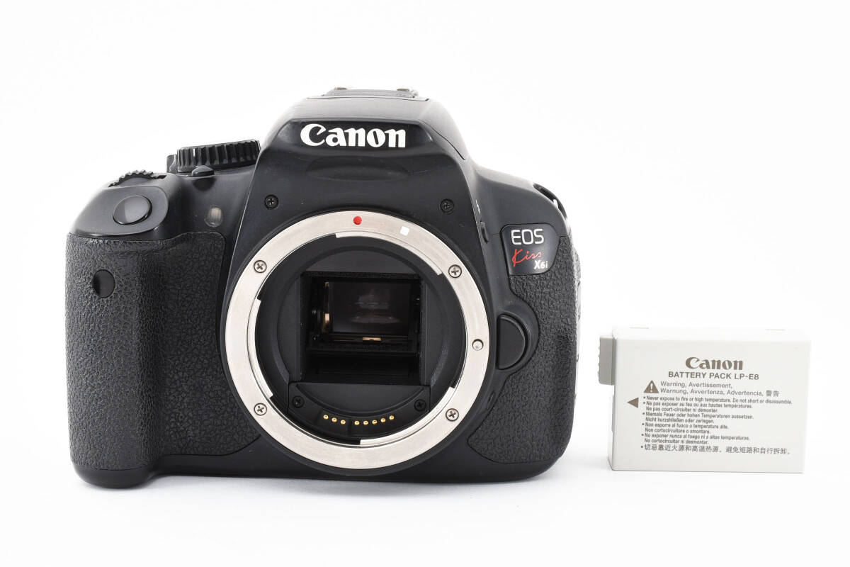 ★良品★ キャノン CANON EOS Kiss X6i ★バッテリー付き！　　　0301#99 #5737_画像1