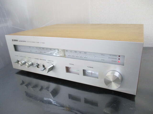 ∝ 19 チューナー YAMAHA ヤマハ CT-800 AM FM 検：音出し確認済み オーディオ機器 音響機器 現状品_画像1