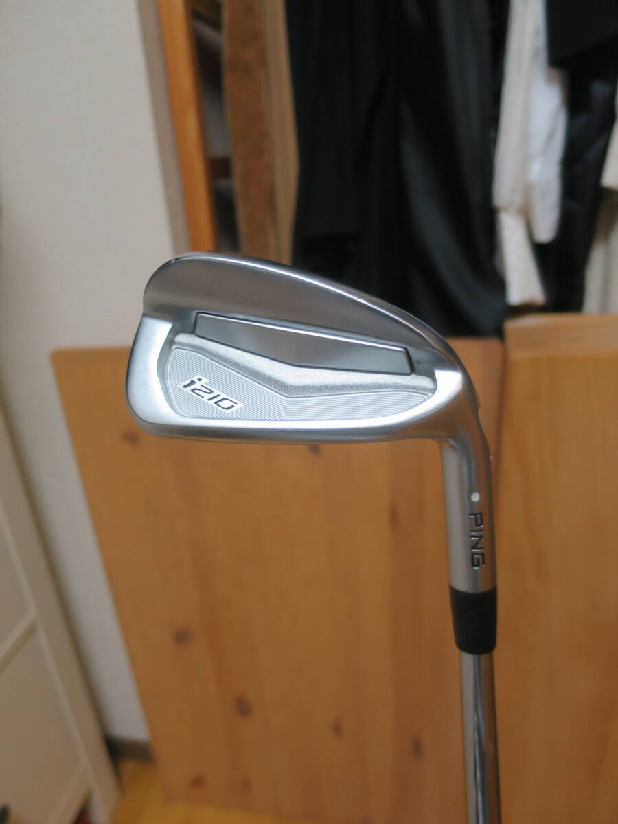 PING i210 IRON DYNAMIC GOLD 105 S200 7I WHITE / ピン ｉ２１０ ダイナミックゴールド １０５ Ｓ２００ ７番アイアン単品 白 【良品】_画像1