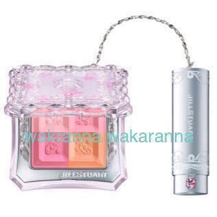  new goods Jill Stuart limitation 2019 spring Mix brush compact N Sakura 02 pink fresh apricot unopened cheeks apricot Sakura brush 