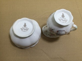 ◇Royal Doulton ロイヤルドルトン ブランブリーヘッジ TEA SERVICE ティーサービス ティーポット サマー カップ＆ソーサー セットの画像7