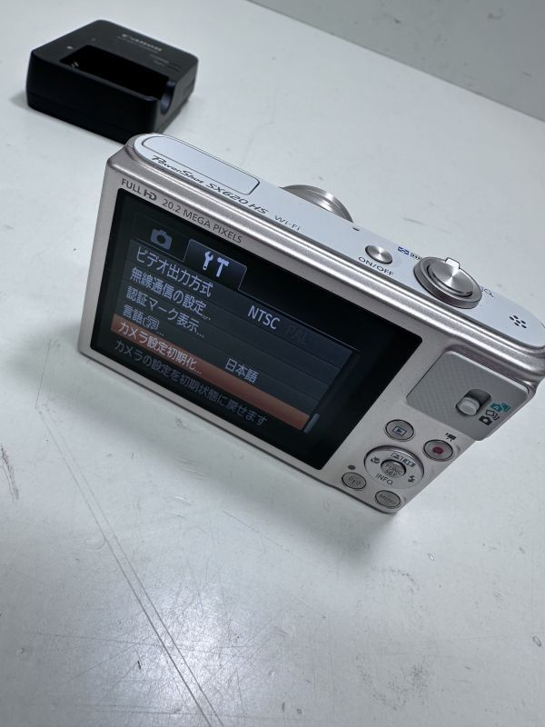 ♯【Canon】キャノン デジタルカメラ Power Shot SX620HS Wi-Fi FULL HD 20.2 MEGA PIXELS 動作品の画像4