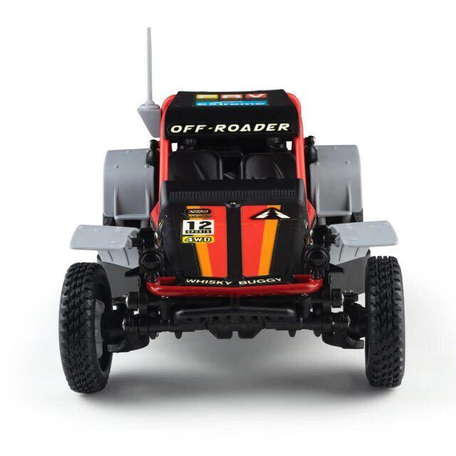 赤 バッテリー2本 SG1612 WHISKY BUGGY WPL 1/16 WP-14 Desert Patrol Vehicle 砂漠パトロールトラック 4WD バギー RC ラジコン RTRの画像8