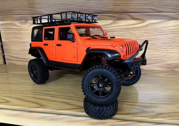 バッテリー2本 MN128 RTR 1/12 スケール ジープ Jeep 4WD RC ラジコンカー ロッククローラー オフロード トラック MN86S 86 G500 WARNGLER_画像10