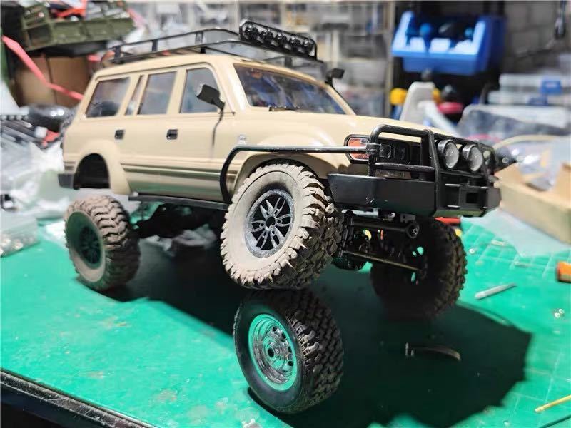 実車のスケール感 WPL C54-1 DEERC MN78 4本 中柔らか カスタム 改造 ダンパー ラジコン RC パーツ ショック クローラー スプリング バネ_画像5