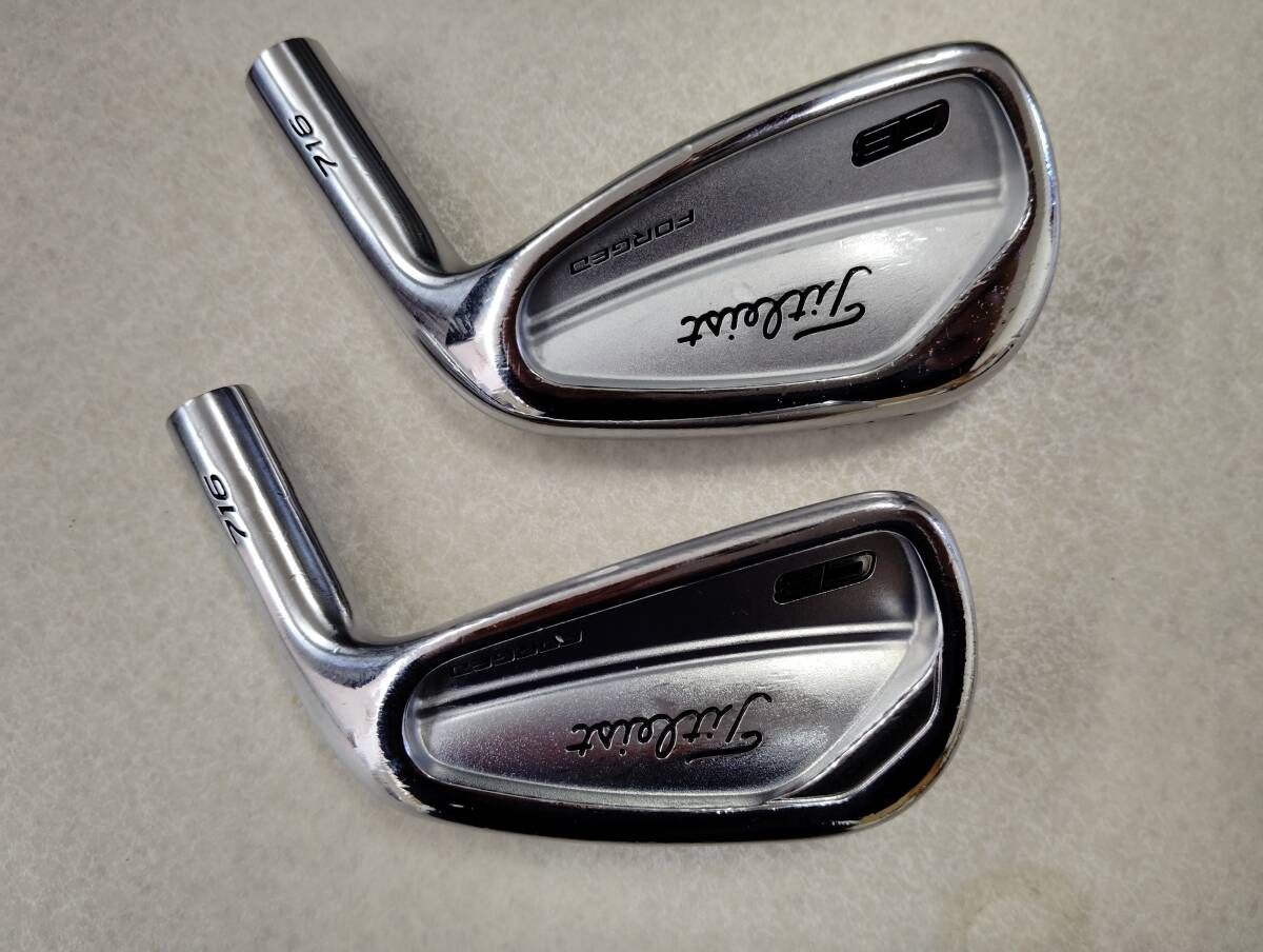 タイトリスト CB 716 FORGED アイアンヘッド単品 5~Pw 6セット Titleistの画像7