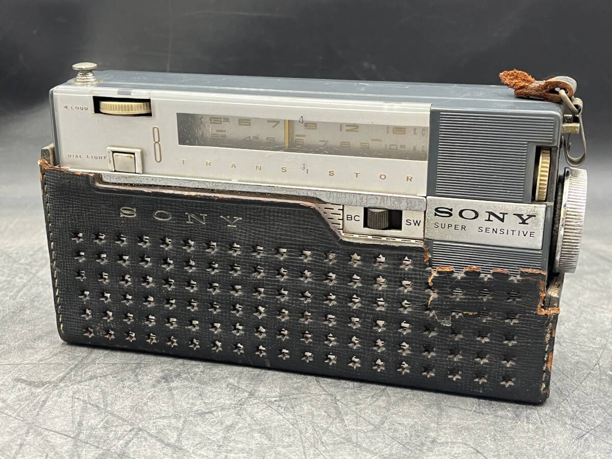 SONY/ソニー トランジスター ラジオ 昭和レトロ TR-813の画像1