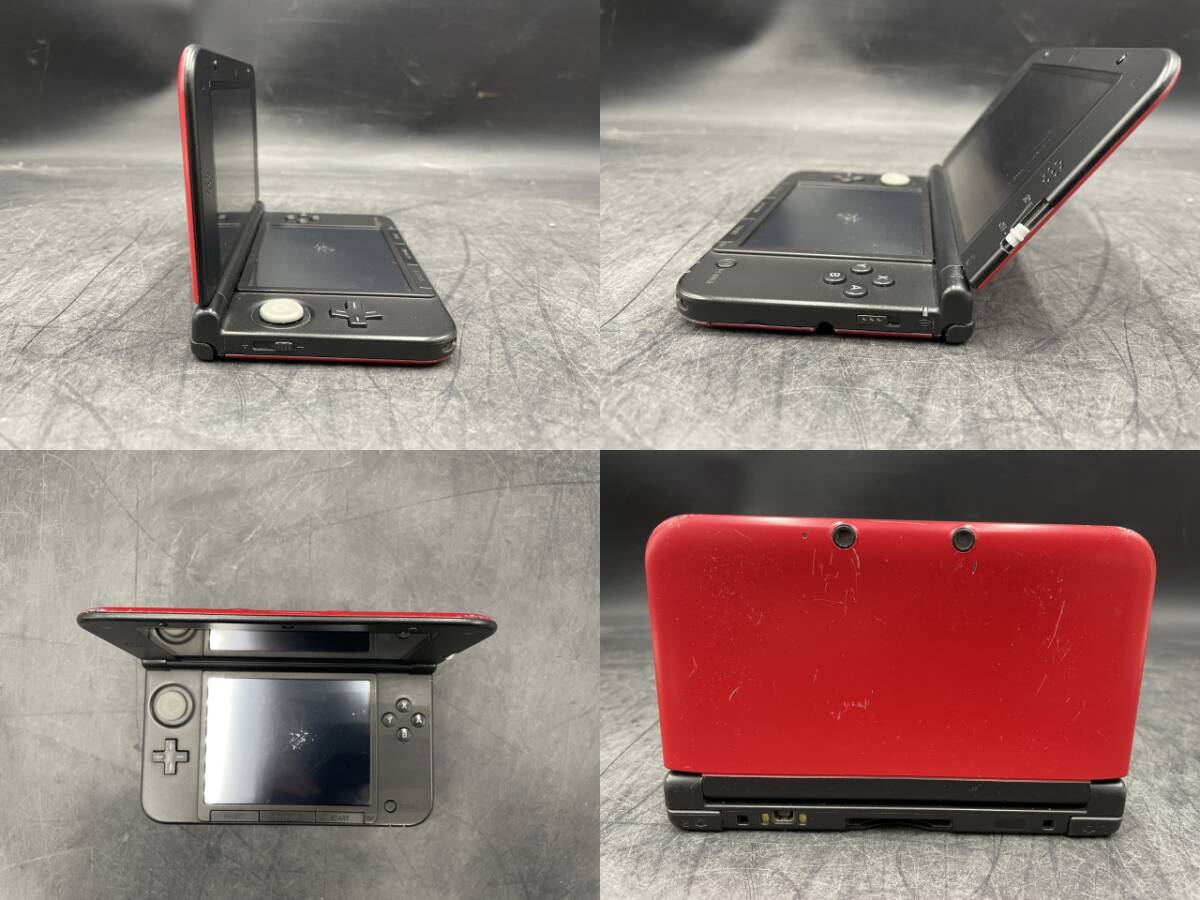 [ operation goods ] Nintendo/ nintendo 3DS LL red × black mobile game machine body ① SPR-001