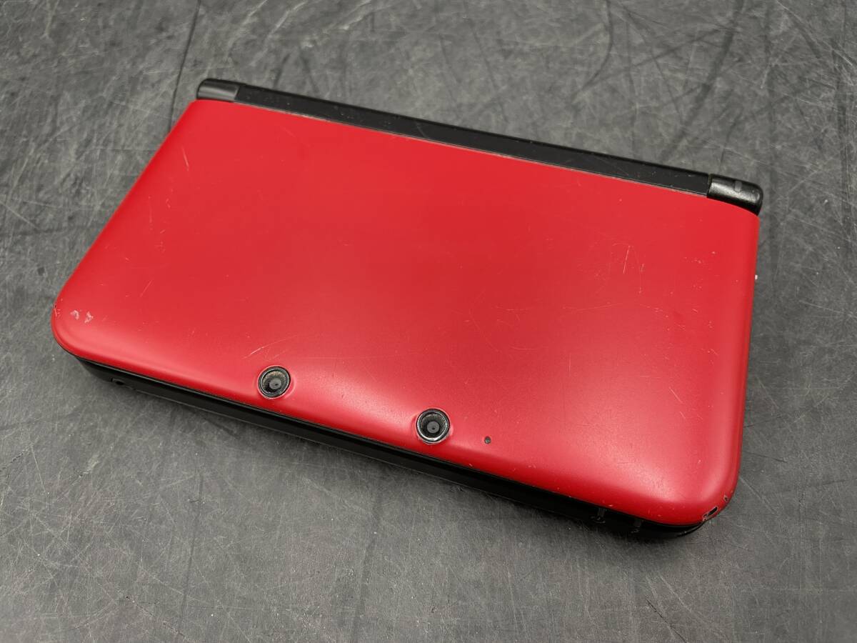 [ operation goods ] Nintendo/ nintendo 3DS LL red × black mobile game machine body ② SPR-001