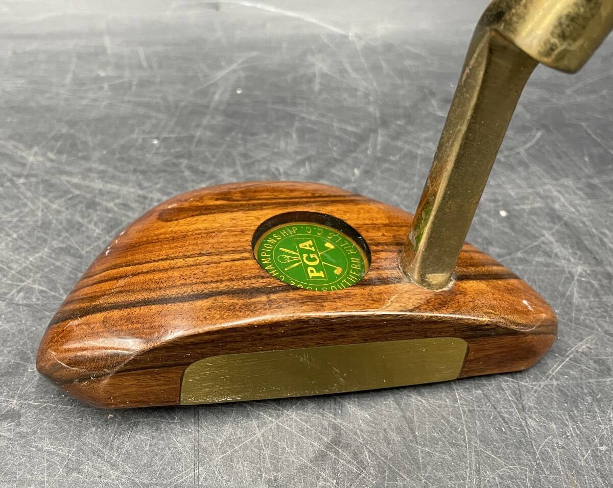PGA WOODIE golf Design 木製 パター ゴルフ _画像2