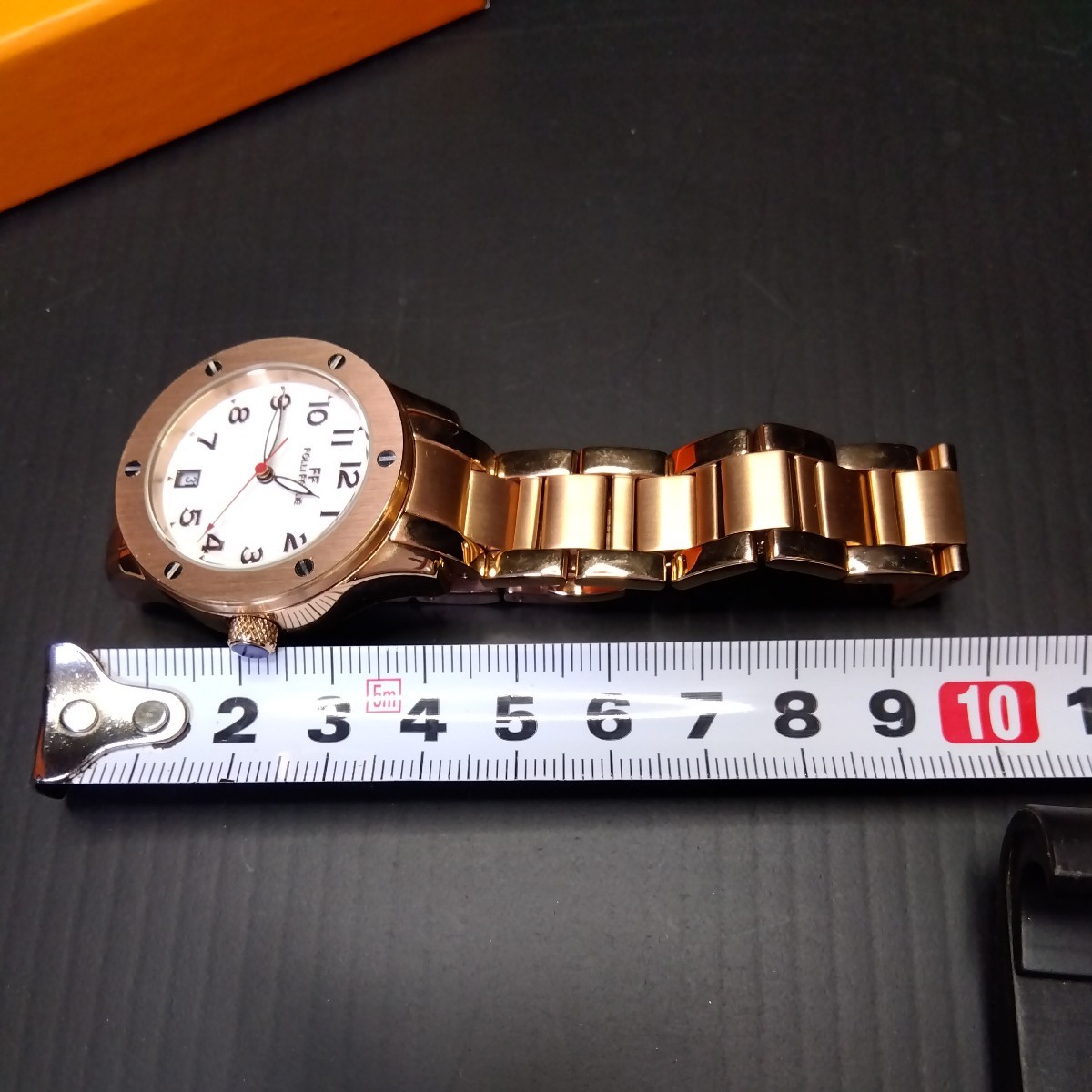 自動巻 フォリフォリ　腕時計　レディース　手首短目　電池交換済　_画像8