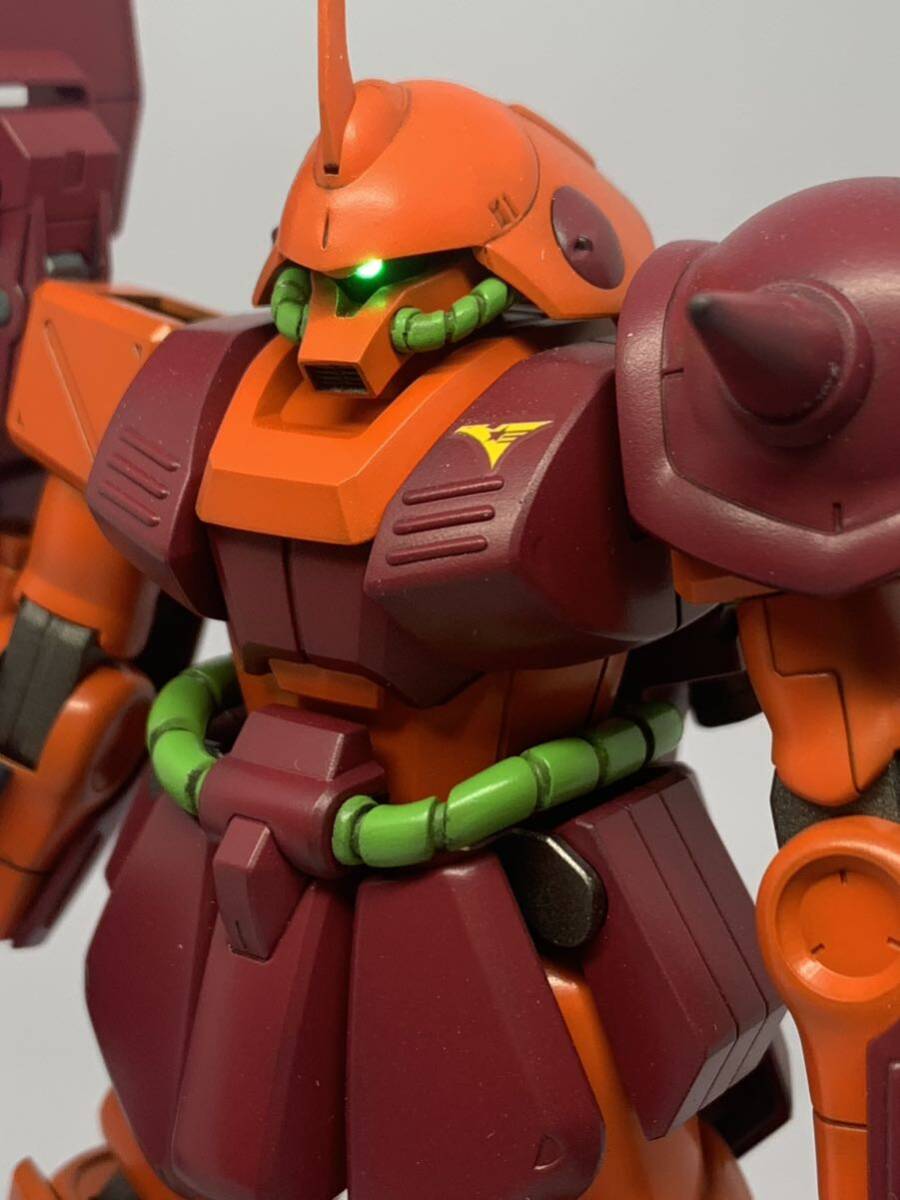 塗装済完成品 モノアイ発光 HGUC 1/144 マラサイ Zガンダム_画像1