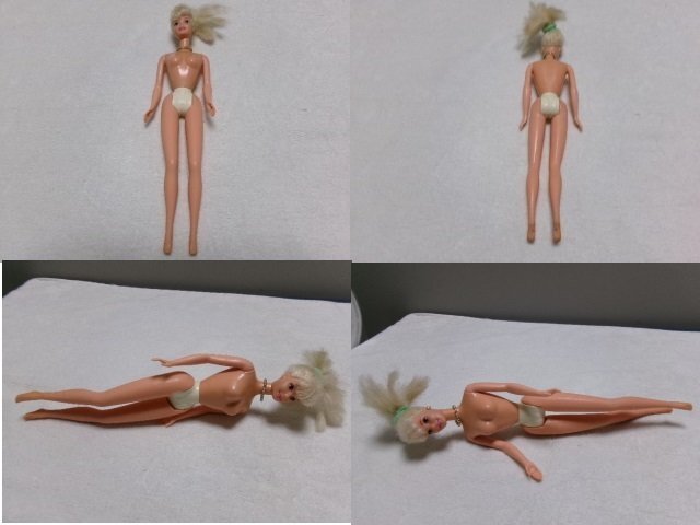 Ｃ056/旧家整理品【当時物Barbie(バービー人形)1966年 Barbie(バービー ケン人形)1968年 計2点 現状出品】ヴィンテージ/の画像4