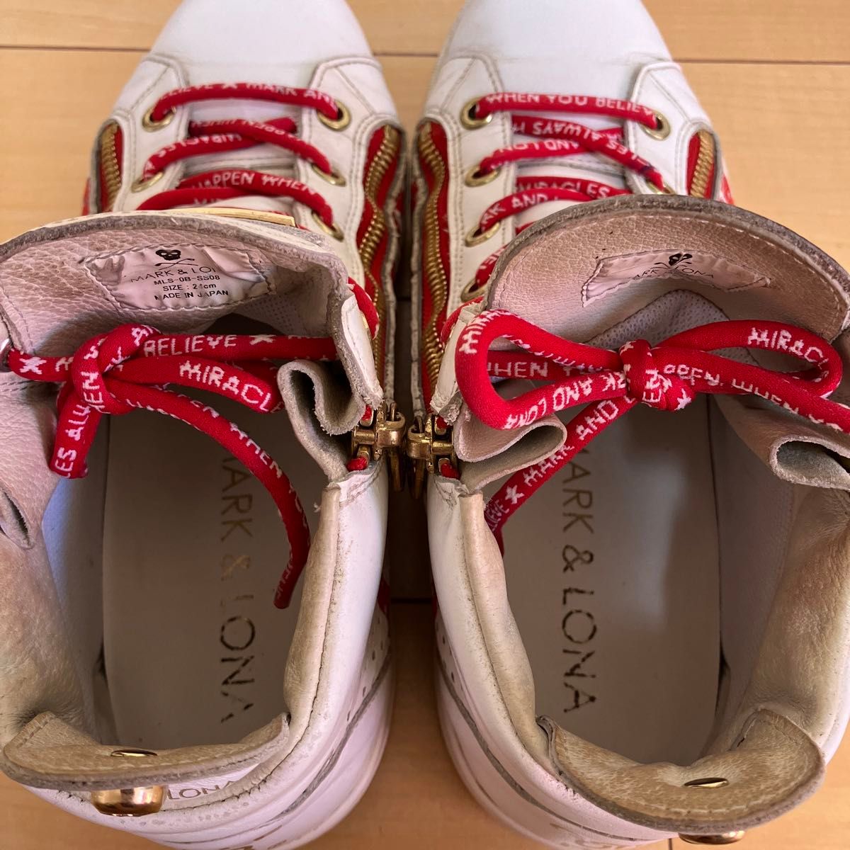 MARK&LONA ハイカット ゴルフ シューズ レディース 24 0|Yahoo MARK&LONA ハイカット ゴルフ シューズ レディース 24 0|Yahoo