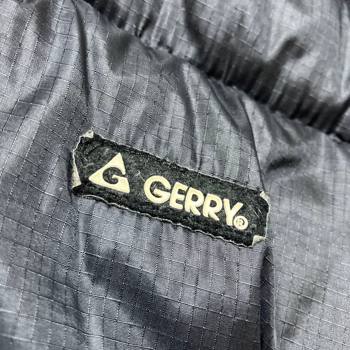 GERRY ジェリー　ダウンコート　ダウンジャケット　フード付　黒　Lサイズ