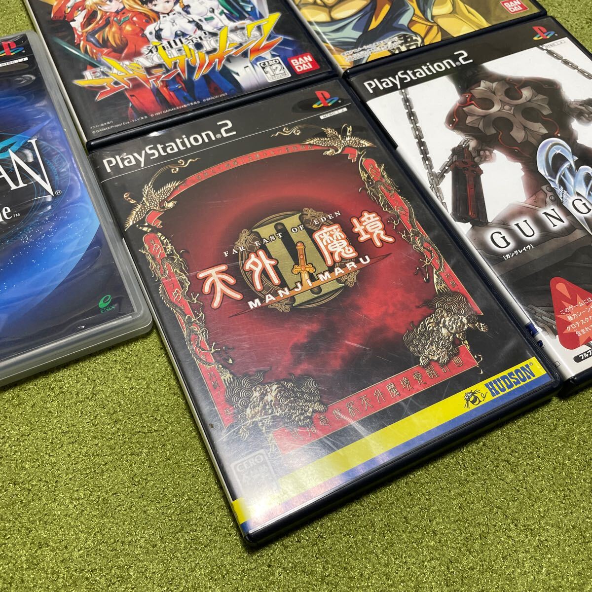 PS2ソフト ５枚 スターオーシャン 新世紀エヴァンゲリオン2 天外魔境2 ガングレイヴ ドラゴンボールZプレイステーション ゲーム プレステの画像6