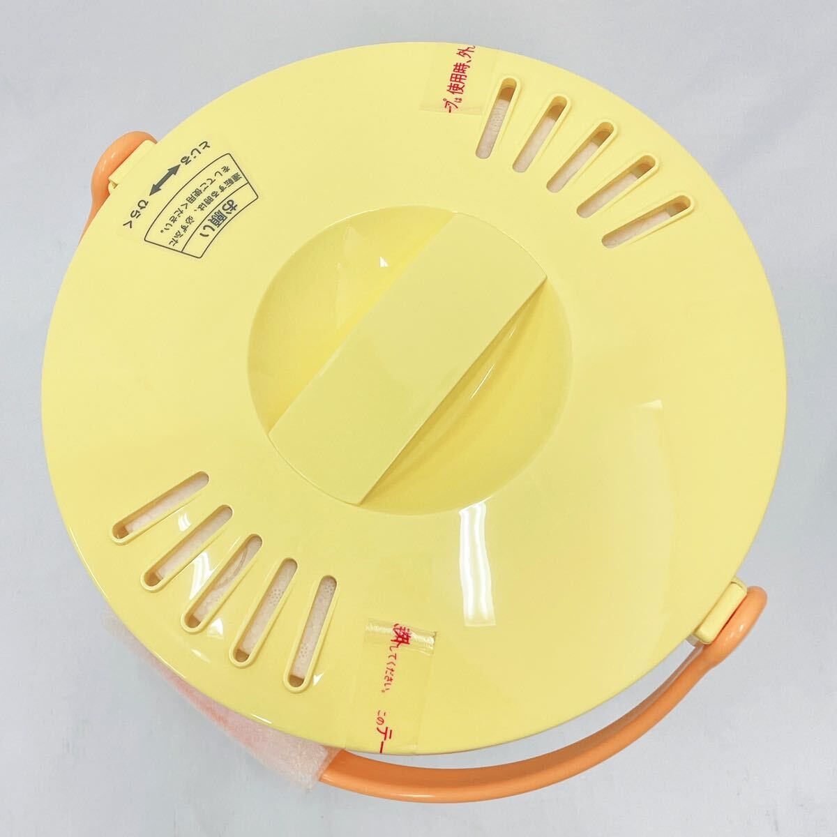  unused storage goods National National electric bucket N-BK2 small size washing machine yellow manual box attaching 02-03010