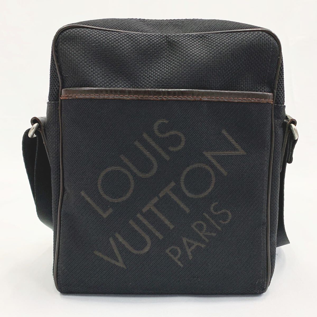 LOUIS VUITTON ルイヴィトン M93223 ダミエジェアン シタダンNM ショルダーバッグ クロスボディ 斜め掛け メンズ ブラック 黒 05-0315☆_画像3