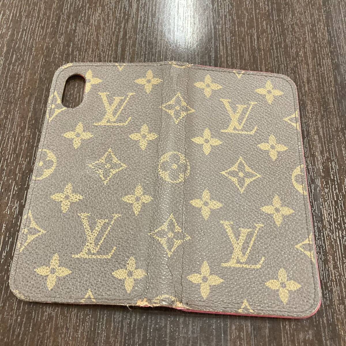 LOUIS VUITTON ルイヴィトン モノグラム フォリオ スマホケース iPhoneケース 手帳型 iPhoneX XS 人気 ブランド アイテム ファッション