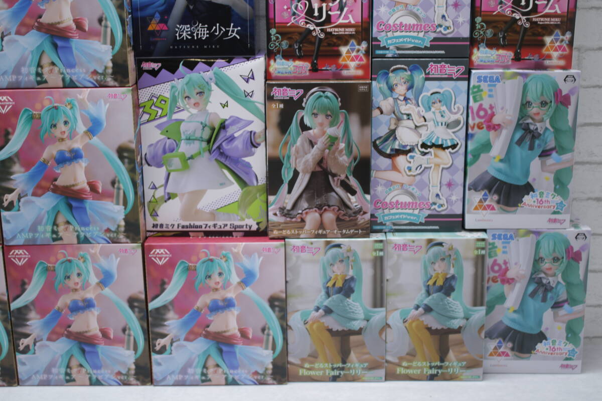 ◎36【未開封】【1円～】初音ミクフィギュアまとめ★大量 AMP マーメイド アラビアン Luminasta ぬーどるストッパー シュープリームの画像7