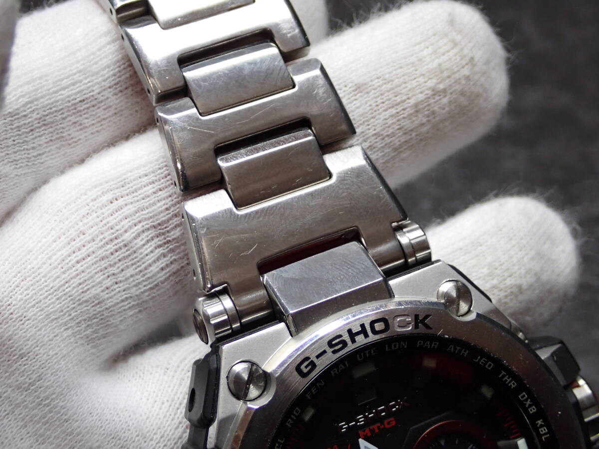 324【1円～】CASIO カシオ G-SHOCK ジーショック MTG-S1000D-1A4JF 腕時計 アナログ タフソーラー 電波ソーラーの画像6