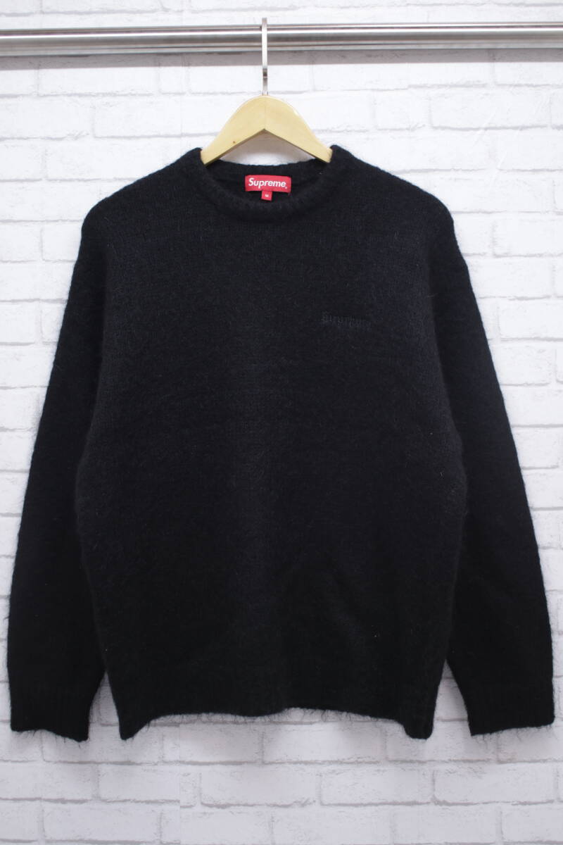 296【1円～】Supreme シュプリーム 22FW mohair sweater Mサイズ モヘア スウェット トップス_画像1