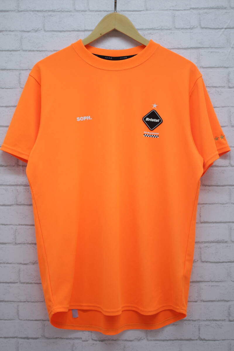 336【1円～】F.C.Real Bristol エフシーレアルブリストル F.C.R.B. 19SS サークルロゴトップ Mサイズ Tシャツ ECRB-190017の画像1