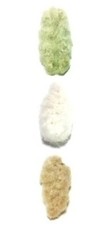 綿の種 綿花 コットン 緑+白+茶 3品種 各10 計30粒セット_綿の色