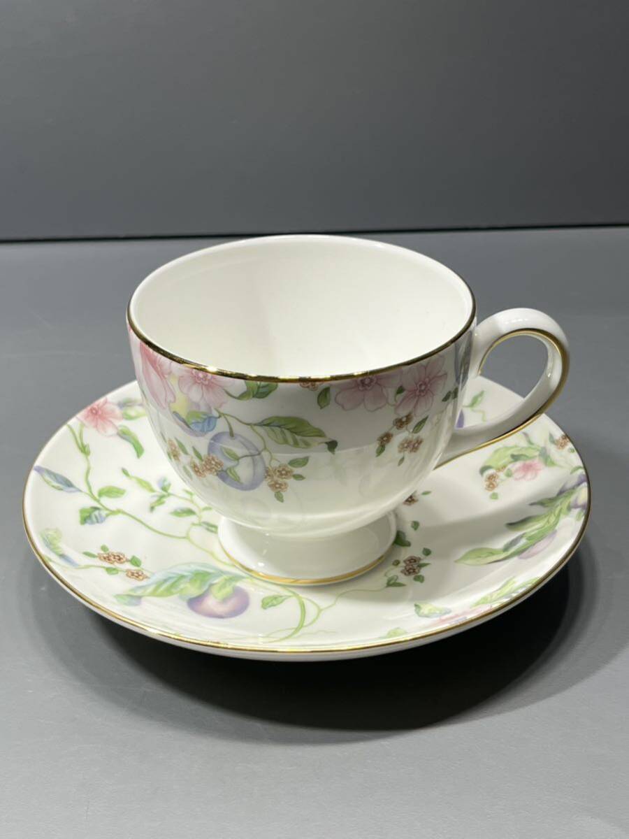 WEDGWOOD ウェッジウッド カップ &ソーサー 2客　スイート　プラム_画像6