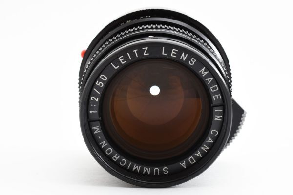 ★☆Leica ライカ ズミクロン M 50 2 ブラック(3代目) #6032☆★_画像2