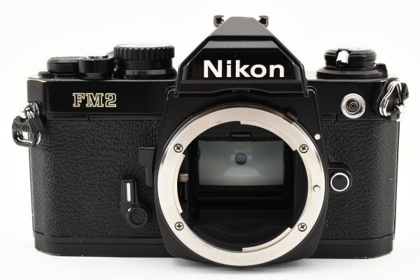 ★☆ニコン Nikon NEW FM2 ボディ ブラック フィルム マニュアルフォーカス 一眼レフカメラ #6091☆★_画像2