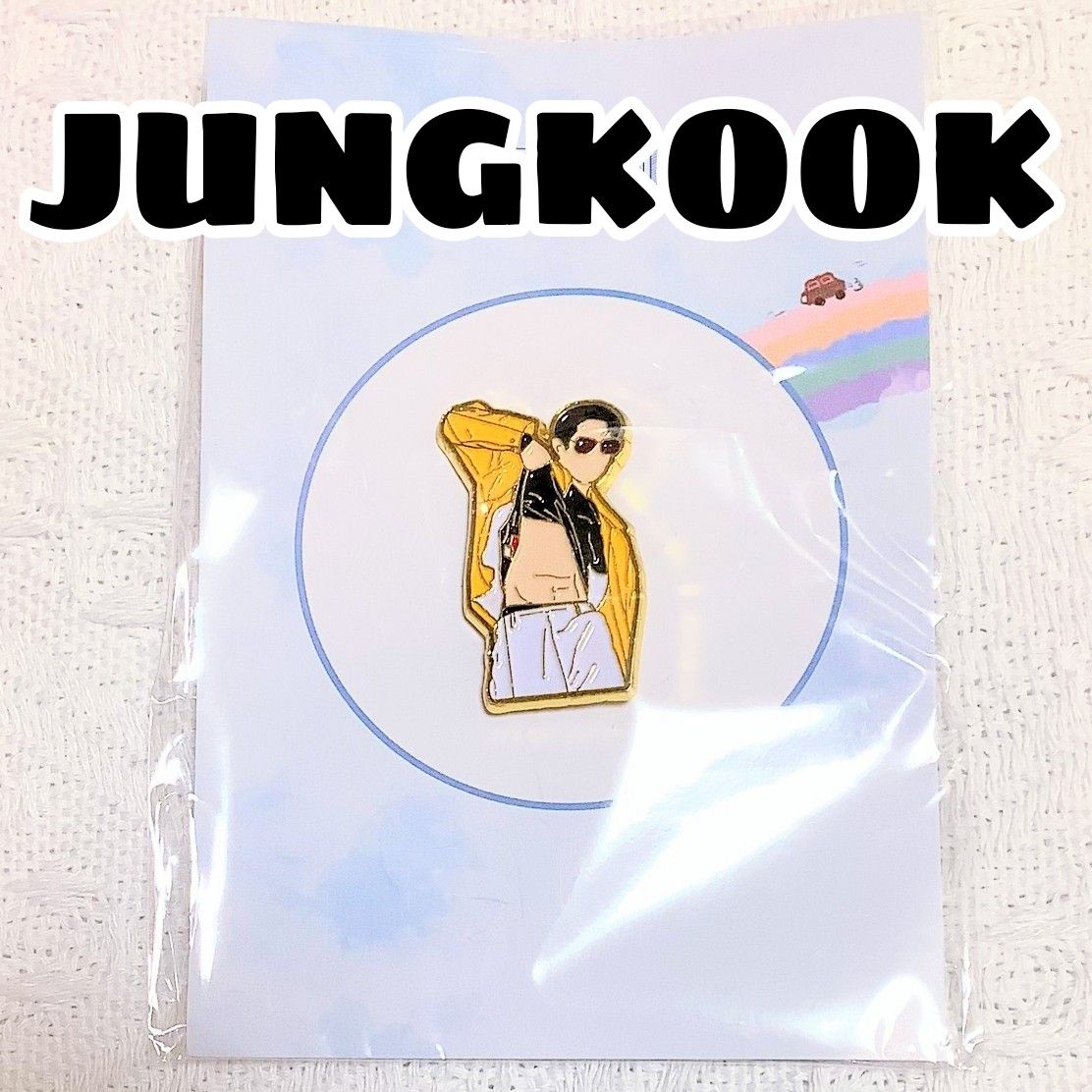 新品 BTS ジョングク グク JUNGKOOK JK ピンバッジ ピンバッチ ピンズ