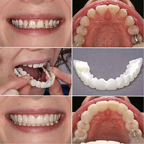  whitening brace Smile red a tooth make-up sticker beauty tool . tooth instant red a top and bottom 1 pair. artificial tooth .