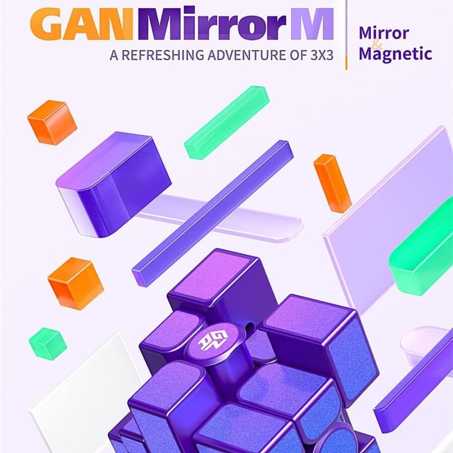GANCUBE Mirror M mirror M Rubik's Cube gancube 3x3x3 Cube Stickerless recommendation smooth [ regular store ]