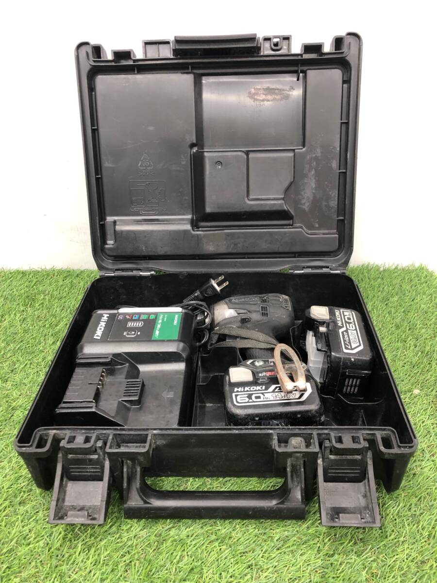 【中古品】★HiKOKI(旧日立工機) コードレスインパクトドライバ WH14DDL(2LJCK)(L) ITM9IPNEBEB9_