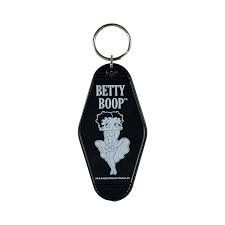 新入荷【BETTY BOOP】ベティ ブープ ホテル キーホルダー キーリング /レトロ/HOLLYWOOD :ブラック