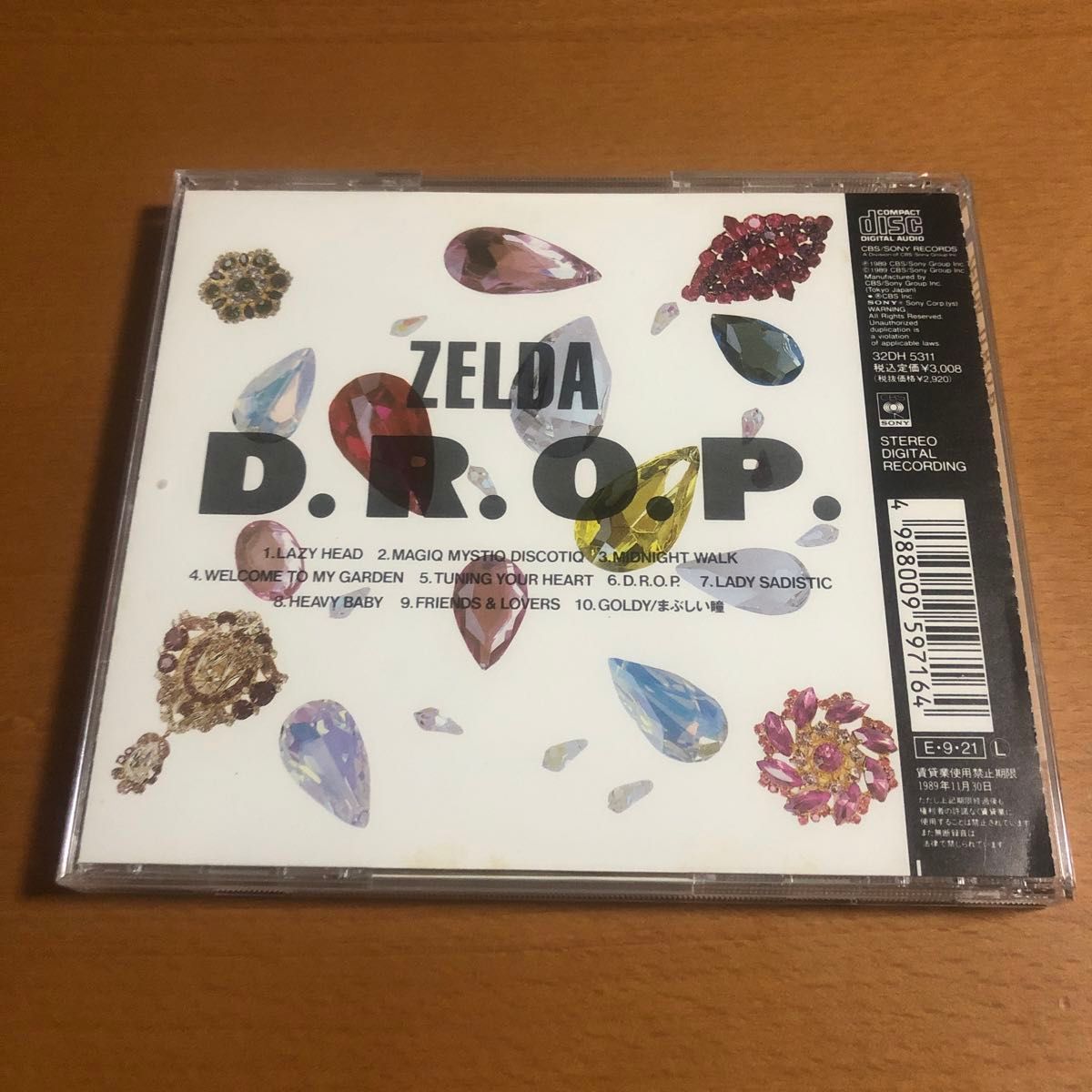 ZELDA ゼルダ / D.R.O.P. ドロップ　廃盤　CD ガールズバンド