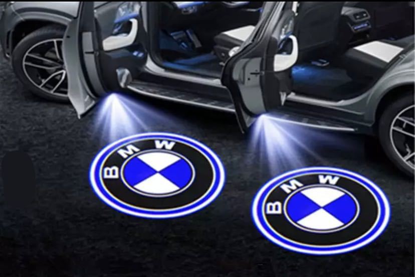 【送料無料】アルミ製 BMW カーテシライト ドアウェルカムライト 2個セットの画像2