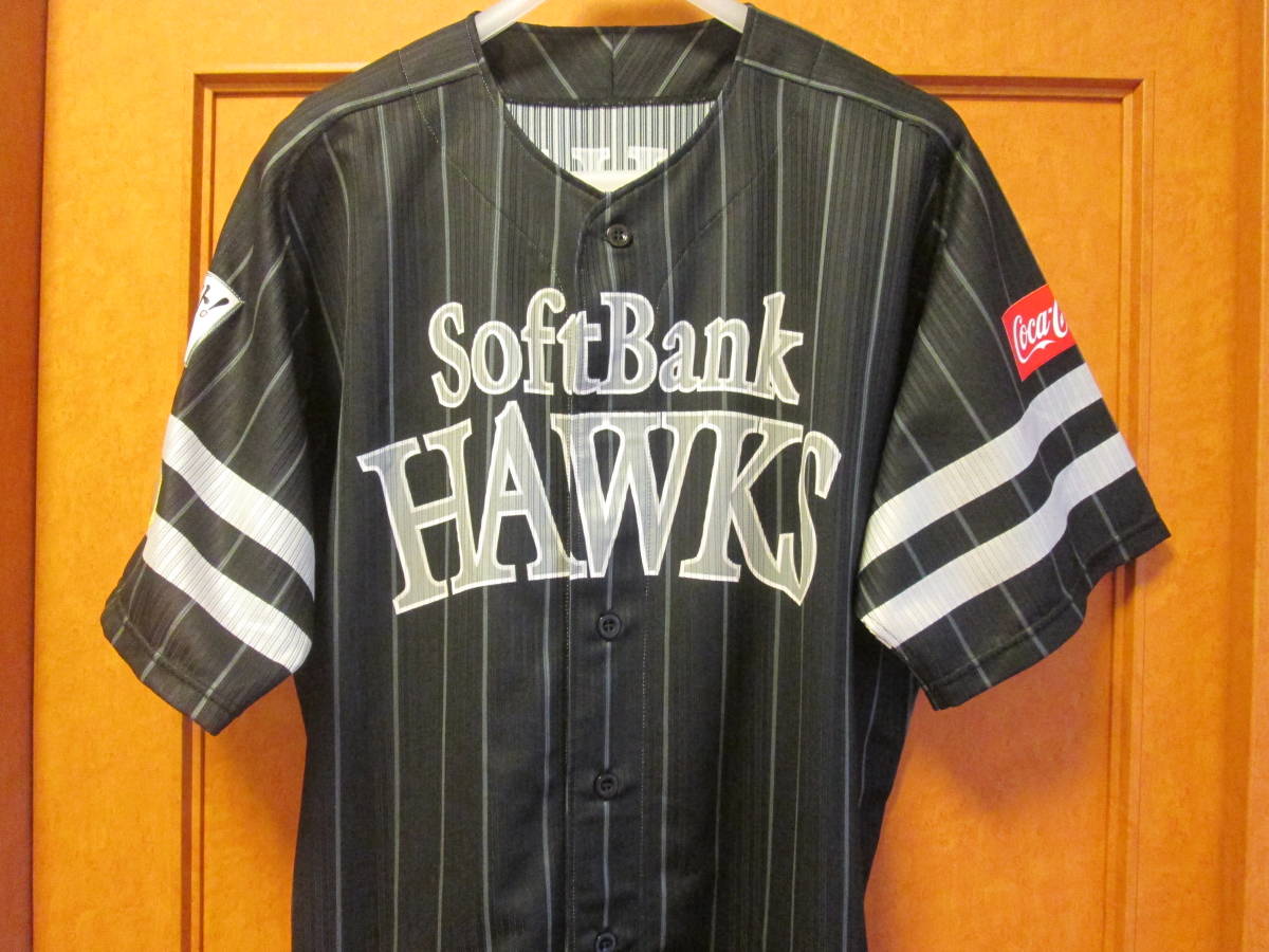 福岡ソフトバンクホークス 椎野新投手　#34 実使用直筆サイン入り＝HAWKS15thユニフォーム　Ⅱ_画像2